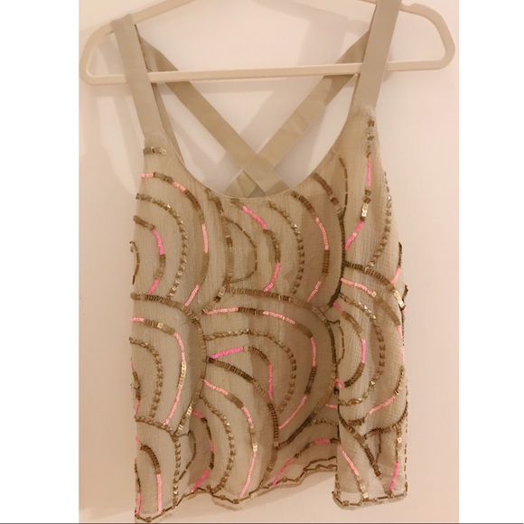 Free People Tops - Free People Beaded Top Size Medium